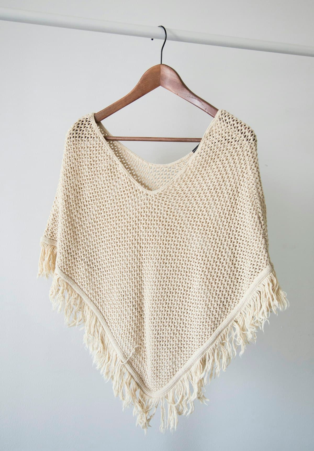 Knitted Cape Poncho